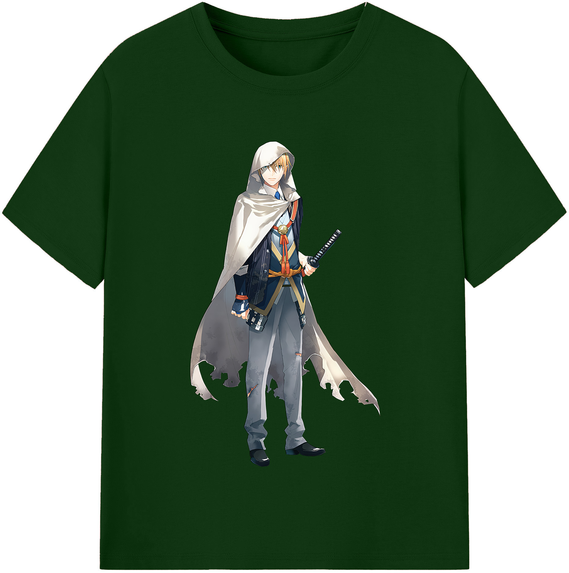 （画像用） 刀剣乱舞 Touken Ranbu 綿100％半袖Tシャツ（フロントプリント）